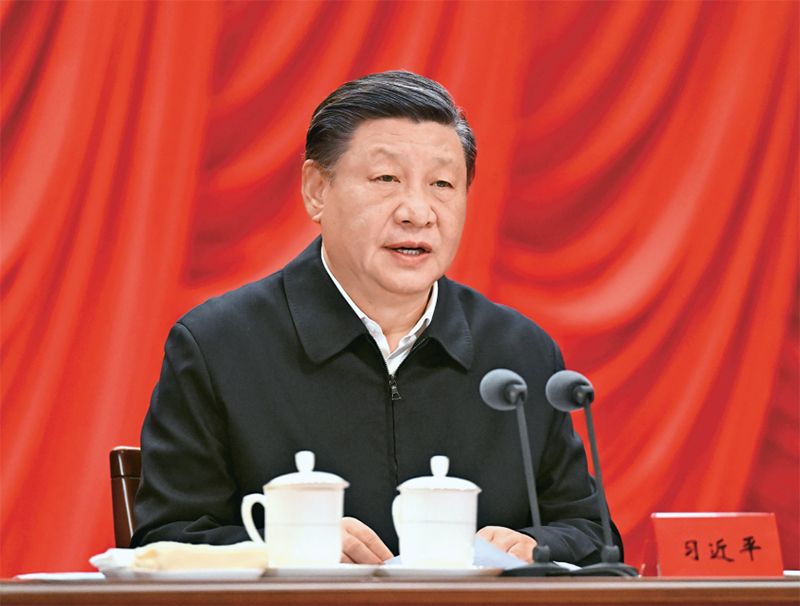 2023年2月7日,新进中央委员会的委员、候补委员和省部级主要领导干部学习贯彻习近平新时代中国特色社会主义思想和党的二十大精神研讨班在中央党校(国家行政学院)开班。中共中央总书记、国家主席、中央军委主席习近平在开班式上发表重要讲话。 新华社记者 李学仁/摄